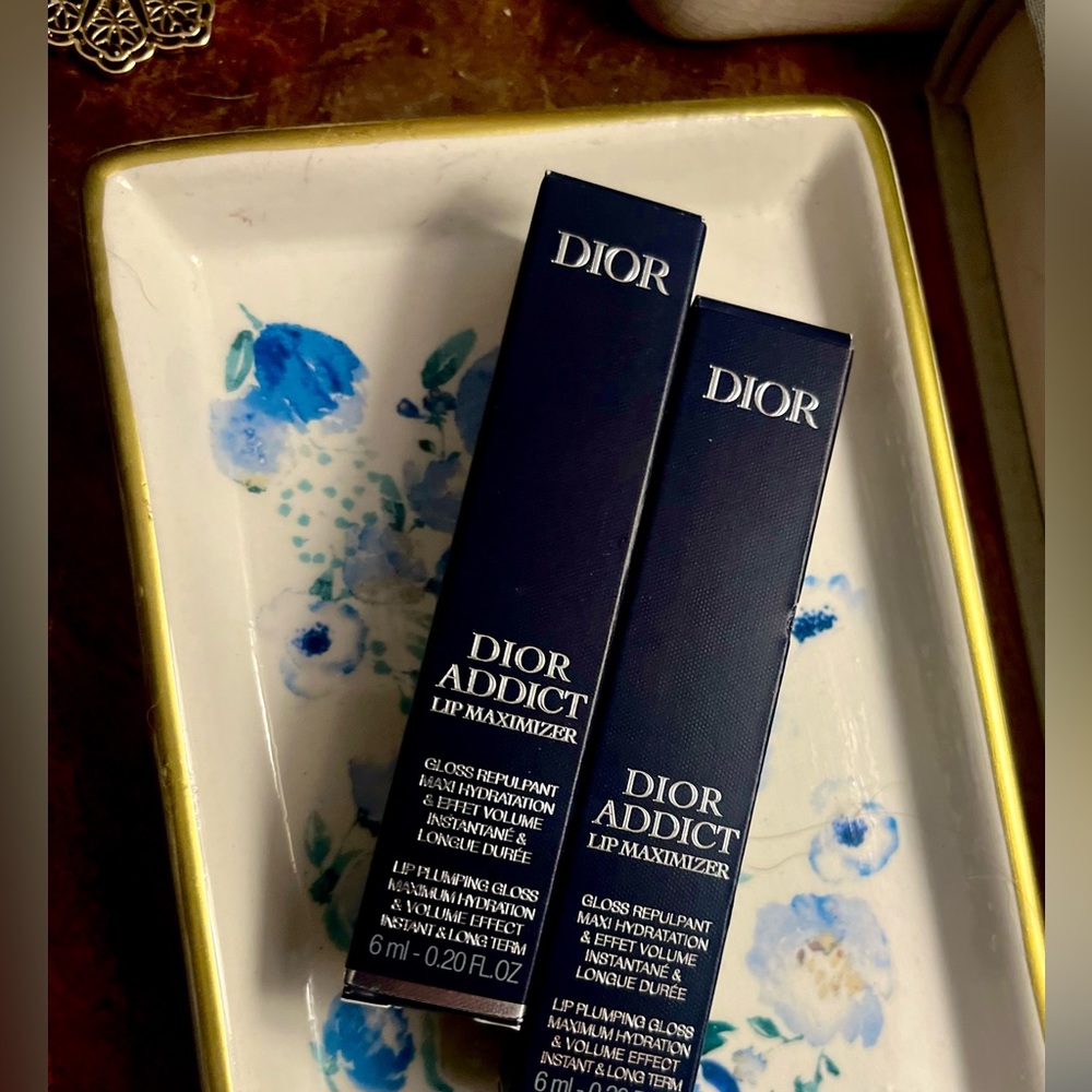 New Dior Addict lip maximizer in Raspberry 💋 & Halographic Lavender 💜